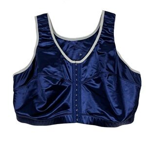 Nwot ENELL Women's Full Coverage Racerback Sports Bra Size 7 Nylon Spandex